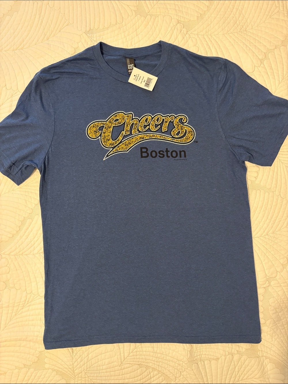 District Blue Short-Sleeve 'Cheers Boston' Graphic Tee
